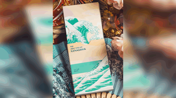 The Great Wave off Kanagawa V3 (Fresh Spring / Peppermint Green) Playing Cards – Image 2