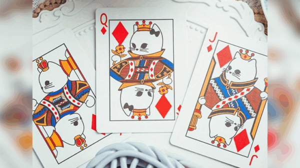 Diary of Kitten and Puppy - Kitten Purple Edition Playing Cards – Image 3