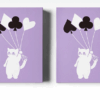 Diary of Kitten and Puppy - Kitten Purple Edition Playing Cards – Image 6