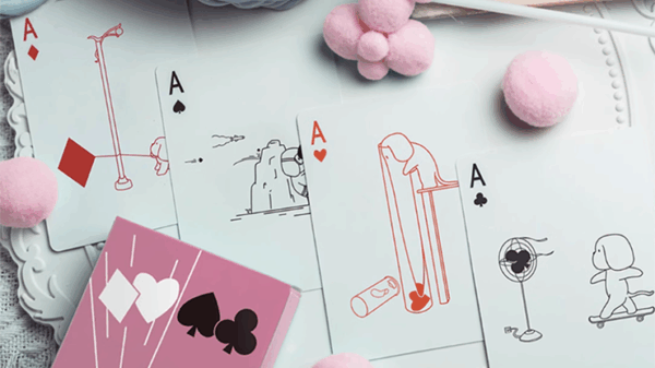 Diary of Kitten and Puppy - Puppy Pink Edition Playing Cards – Image 2