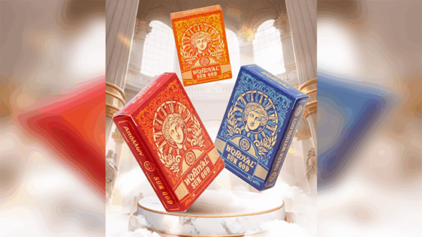 Sun God Greek Mythology Themed Red Edition Playing Cards – Image 5