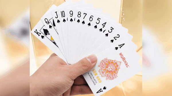 Sun God Greek Mythology Themed Orange Edition Playing Cards – Image 3