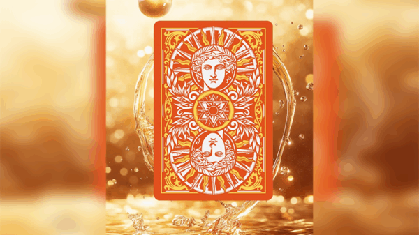 Sun God Greek Mythology Themed Orange Edition Playing Cards – Image 4