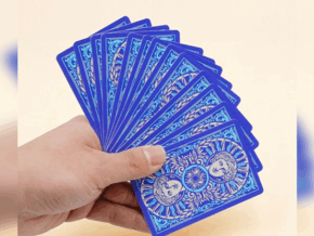Sun God Greek Mythology Themed Blue Edition Playing Cards