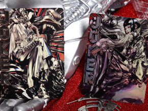 Robo-Geisha playing cards by Evokad