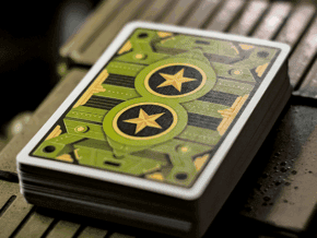 Military Playing Cards by Riffle Shuffle