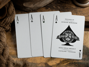 Gilded No.13 Table Players Vol.37 Playing Cards by Kings Wild Project
