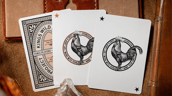 Gilded No.13 Table Players Vol.40 Playing Cards by Kings Wild Project – Image 2