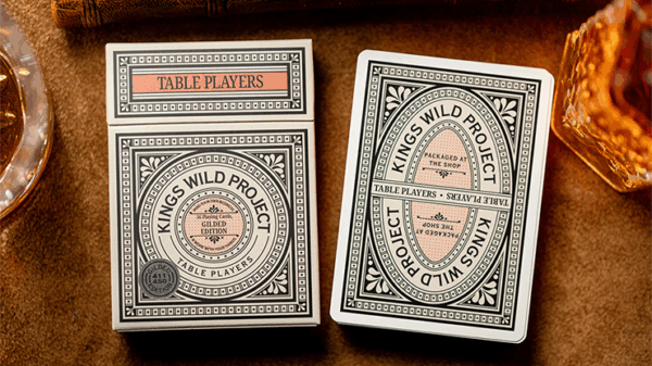 Gilded No.13 Table Players Vol.40 Playing Cards by Kings Wild Project – Image 5