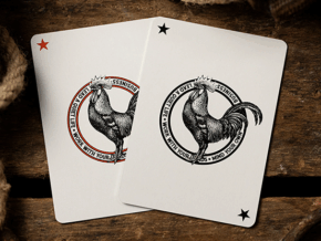 Gilded No.13 Table Players Vol.41 Playing Cards by Kings Wild Project