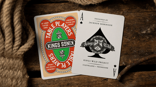Gilded No.13 Table Players Vol.41 Playing Cards by Kings Wild Project – Image 3