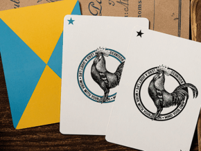Gilded No.13 Table Players Vol.42 Playing Cards by Kings Wild Project