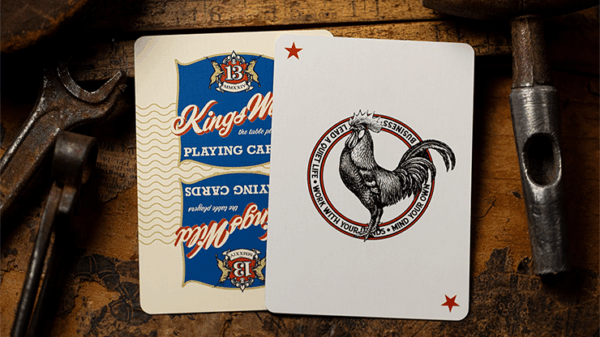 Gilded No.13 Table Players Vol.43 Playing Cards by Kings Wild Project – Image 3
