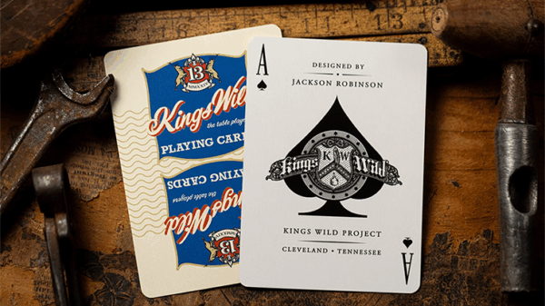 Gilded No.13 Table Players Vol.43 Playing Cards by Kings Wild Project – Image 4