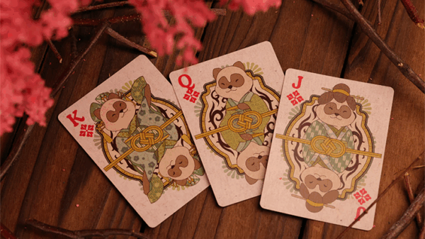 Tanuki Yukaku (Oiran-Dochu) Playing Cards – Image 2