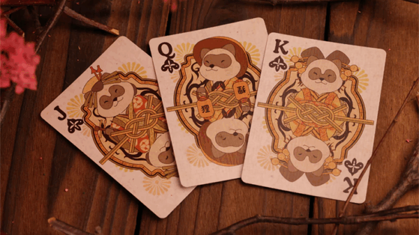 Tanuki Yukaku (Oiran-Dochu) Playing Cards – Image 3