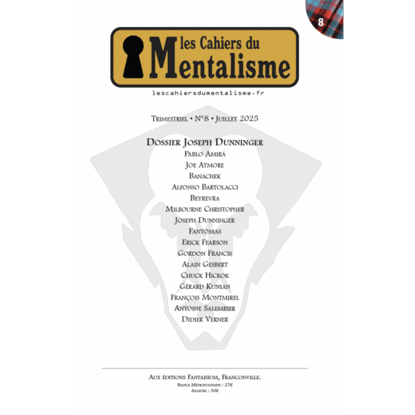 Les Cahiers du Mentalisme - Vol.8