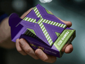 Tempo-Lab Purple Playing Cards