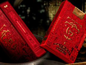 Tavern on the Green: Red Edition Playing Cards by theory11