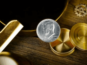 Magnetic Coin Box (Half Dollar) by Artisan Coin & OFM Studio