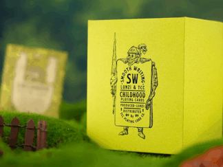 Childhood Playing Cards (Half Brick Standard + Gilded ) by TCC & Lunzi – article de magie | Abracadabreizh