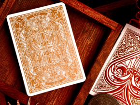 Sanctuary (Gold) Playing Cards