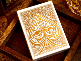 Sanctuary (Gold) Playing Cards – article de magie | Abracadabreizh