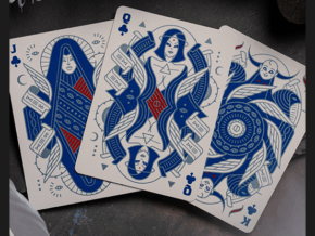 Celestial Noesis Playing Cards by Giovanni Meroni(Blue)