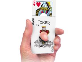 Guillotine Finger Card Bicycle