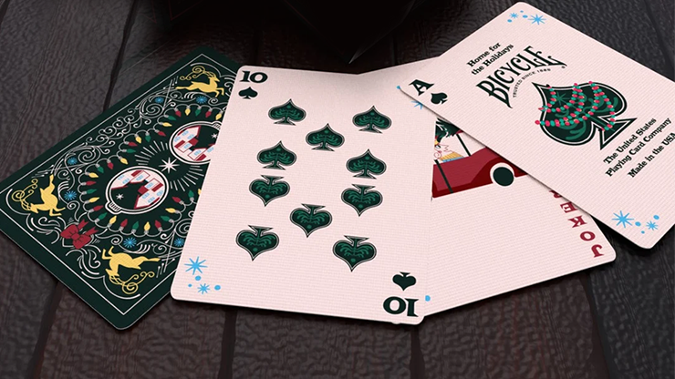Bicycle Home for the Holidays Playing Cards by US Playing Cards – Image 3