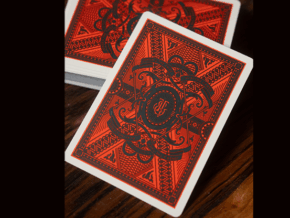 King&rsquo;s Head (Blue & Red) Playing Cards  by Joker and the Thief