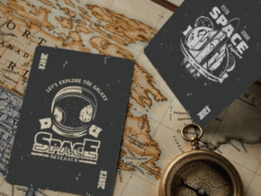 Space Adventure Playing Cards