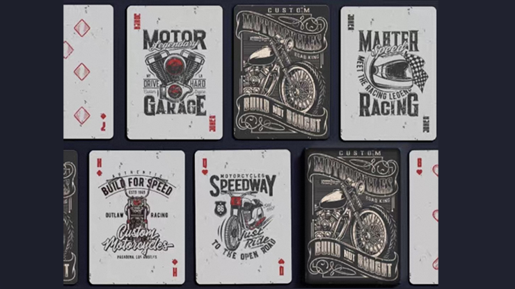Custom Motorcycles Playing Cards 2 Custom Motorcycles Playing Cards – Image 2