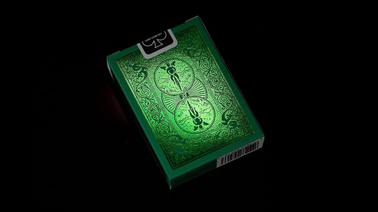 Bicycle Metalluxe Green Playing Cards by US Playing Card Co. 4 Bicycle Metalluxe Green Playing Cards by US Playing Card Co. – Image 4