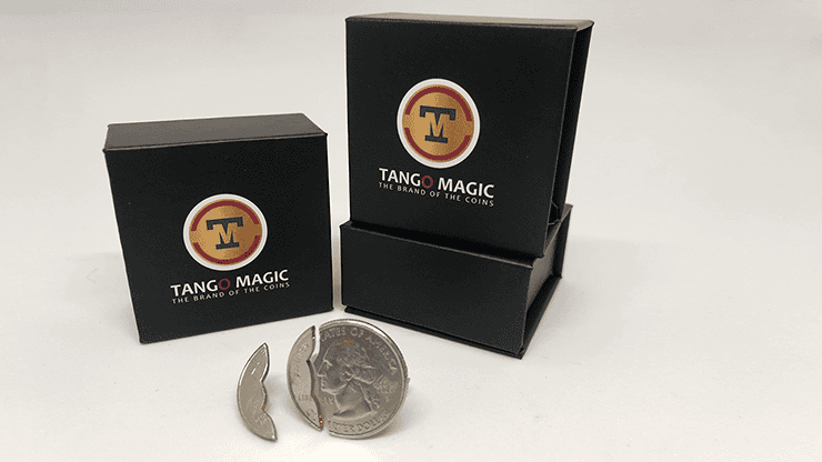 Bite Coin - US Quarter (Internal With Extra Piece) (D0045) by Tango