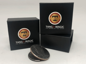 Expanded Shell Half Dollar (Head) D0001 by Tango - Trick – article de magie | Abracadabreizh
