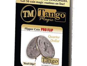 Flipper coin Pro Flip Quarter dollar (D0105) by Tango 2 Flipper coin Pro Flip Quarter dollar (D0105) by Tango – article de magie | Abracadabreizh