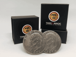 Tango Ultimate Coin (T.U.C)(D0109) Eisenhower Dollar with Online Instructions by Tango - Trick – article de magie | Abracadabreizh