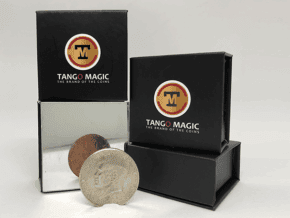 Copper and Silver Half Dollar 1964 (D0140) by Tango - Tricks 1 Copper and Silver Half Dollar 1964 (D0140) by Tango - Tricks – article de magie | Abracadabreizh