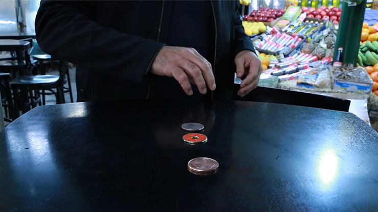 Triple TUC Half Dollar (D0183) Gimmicks and Online Instructions by Tango - Trick 3 Triple TUC Half Dollar (D0183) Gimmicks and Online Instructions by Tango - Trick – Image 3