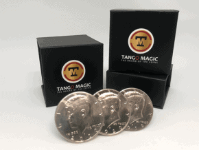 Triple TUC Half Dollar (D0183) Gimmicks and Online Instructions by Tango - Trick – article de magie | Abracadabreizh