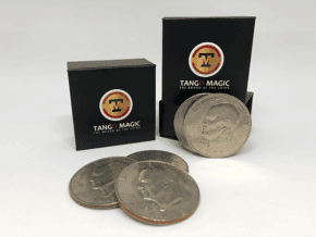 Perfect Shell Coin Set Eisenhower Dollar (Shell and 4 Coins D0202) by Tango Magic - Trick 1 Perfect Shell Coin Set Eisenhower Dollar (Shell and 4 Coins D0202) by Tango Magic - Trick – article de magie | Abracadabreizh