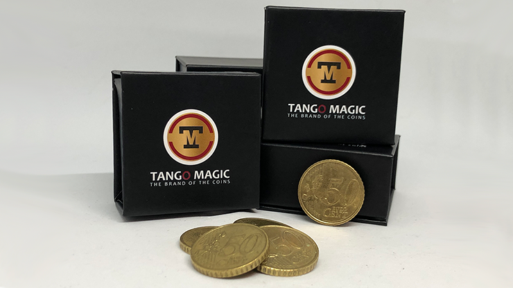 Perfect Shell Coin Set Euro 50 Cent (Shell and 4 Coins E0091) by Tango Magic - Trick 1 Perfect Shell Coin Set Euro 50 Cent (Shell and 4 Coins E0091) by Tango Magic - Trick