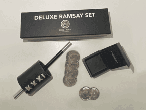 Deluxe Ramsay Set Half Dollar (Gimmicks and Online Instructions) by Tango - Trick – article de magie | Abracadabreizh