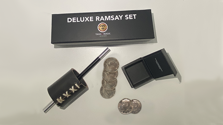 Deluxe Ramsay Set Half Dollar (Gimmicks and Online Instructions) by Tango - Trick 1 Deluxe Ramsay Set Half Dollar (Gimmicks and Online Instructions) by Tango - Trick