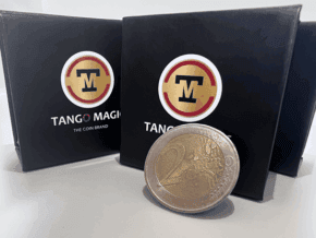 Slippery Expanded Shell 2 Euro by Tango (E0069) - Trick 1 Slippery Expanded Shell 2 Euro by Tango (E0069) - Trick – article de magie | Abracadabreizh