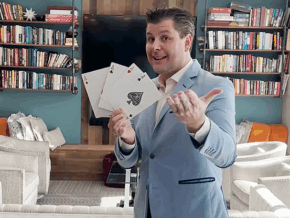 Jumbo McDonald Aces by Twister Magic (Red)