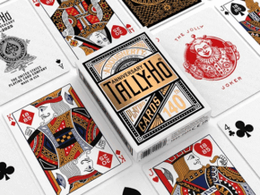 Tally Ho 140th Anniversary (Metaluxe) Playing Cards by US Playing Card