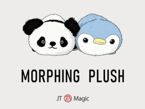 Morphing Plush (Panda to Penguin Blue) by Jackie Zhao and JT Magic – article de magie | Abracadabreizh