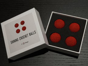 Shining Crochet Balls (Red) by JT Magic